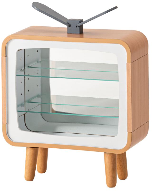 東谷 / レトロテレビラック (ナチュラル) (W35.5×D14.5×H47.5) (送料無料[北海道・沖縄送料別])