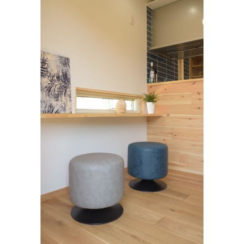 東谷 ラウンドスツール ネイビー PC-505NV 東谷 ラウンドスツール ネイビー PC-505NV 東谷 ラウンドスツール