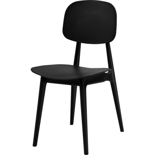 東谷 / オーディナリー チェア (ブラック) (W42.5×D51×H81.5×SH42.5) (送料無料[北海道・沖縄送料別])