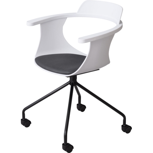 東谷 / デスクチェア (ホワイト) (W60×D52×H79×SH47) (送料無料[北海道・沖縄送料別])