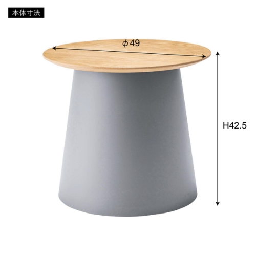 東谷 / ラウンドテーブルS (ホワイト) (φ49×H42.5) (送料無料[北海道・沖縄送料別])_2
