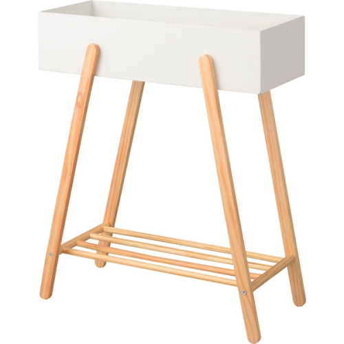 東谷 / プランタースタンド (ホワイト) (W60.5×D28×H72.5) (送料無料[北海道・沖縄送料別])