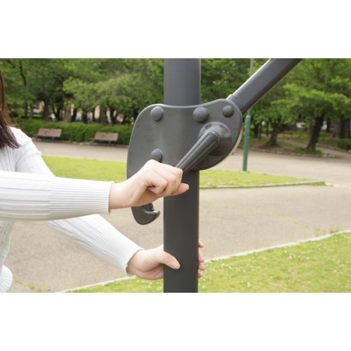 東谷 / ガーデンパラソル (グリーン) (W294×D360×H252) (送料