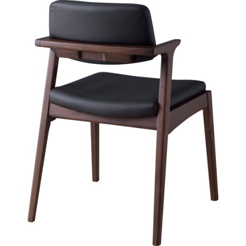 東谷 / トニー ダイニングチェア (ブラック) (W52×D54×H77×SH45) (送料無料[北海道・沖縄送料別])の通販は