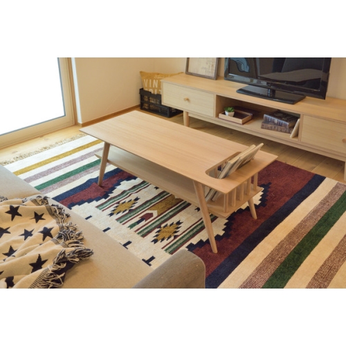 東谷 / センターテーブル (ブラウン) (W105×D45×H38) (送料無料[北海道・沖縄送料別])