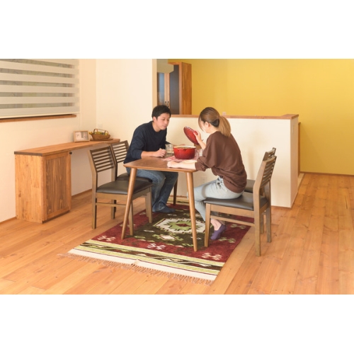 東谷 / トムテ チェア (ブラウン) (W44×D53×H81×SH46) (送料無料