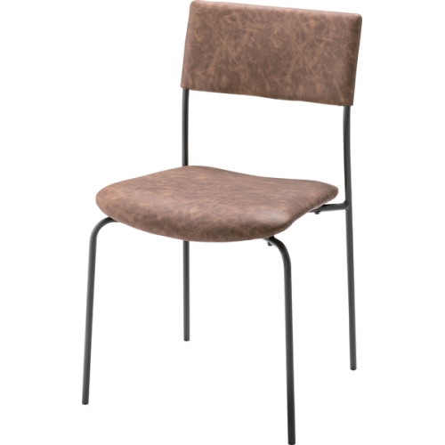 東谷 / チェア (ブラウン) (W49×D54×H81×SH47) (送料無料[北海道・沖縄送料別])