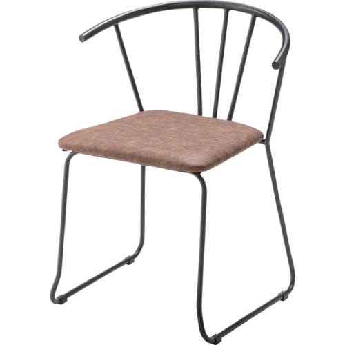 東谷 / アームチェア (ブラウン) (W56.5×D57×H73×SH45) (送料無料[北海道・沖縄送料別])の通販は