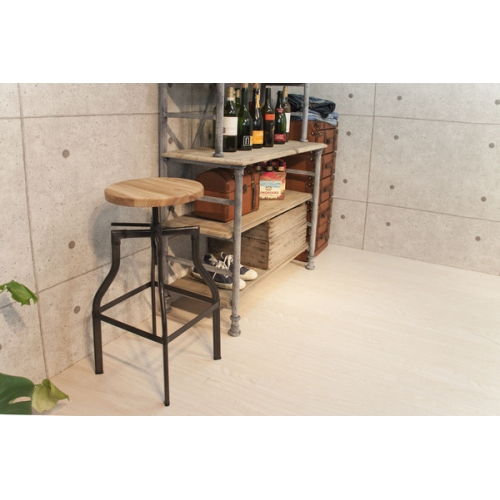 東谷 / カウンタースツール (ナチュラル) (W35.5×D35.5×H66-79) (送料無料[北海道・沖縄送料別])_3
