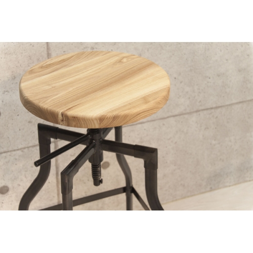 東谷 / カウンタースツール (ナチュラル) (W35.5×D35.5×H66-79) (送料無料[北海道・沖縄送料別])_7