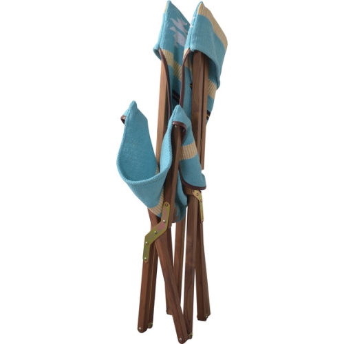 東谷 / フォールディングチェア (ブルー) (W58×D66×H79×SH35) (送料