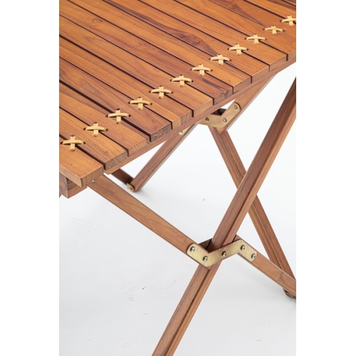 東谷 / ロールトップテーブル (ブラウン) (W60×D60×H67) (送料無料