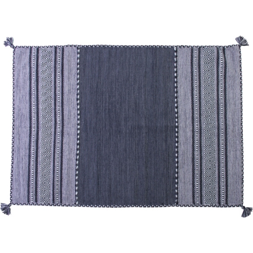 東谷 / シャニールラグ (ネイビー) (W190×D130) (送料無料[北海道・沖縄送料別])の通販は