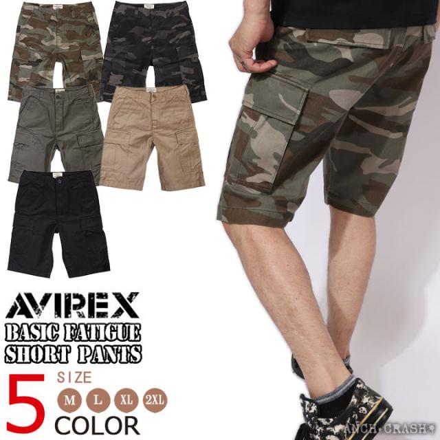 AVIREX アビレックス ファティーグショートパンツ(6126131)ハーフパンツ アヴィレックス