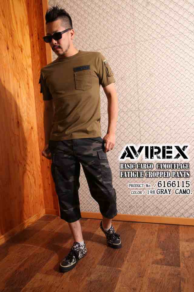 在庫限りセール SALE 30%off アビレックス AVIREX FATIGUE CROPPED