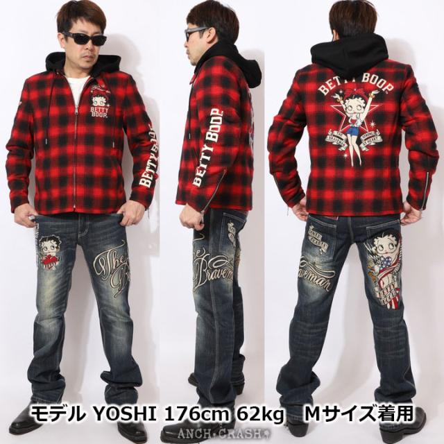 The BRAVE-MAN ベティブープ ライダースJKT(BBB-2406)ブレイブマン