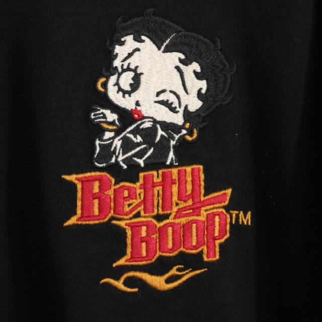 The BRAVE-MAN ベティブープ ロンT (BBB-2501)【送料無料】ブレイブマン BETTY BOOP 刺繍 長袖Tシャツ
