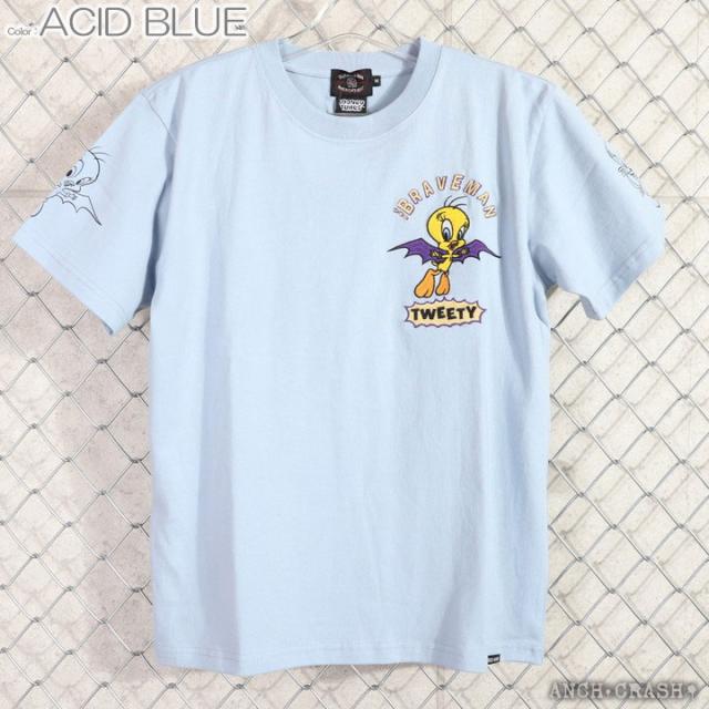 The BRAVE-MAN × LOONEY TUNES 半袖Tシャツ(LTB-2405)【送料無料