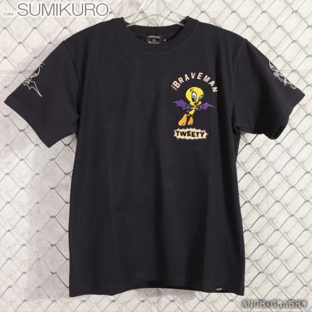 The BRAVE-MAN × LOONEY TUNES 半袖Tシャツ(LTB-2405)【送料無料