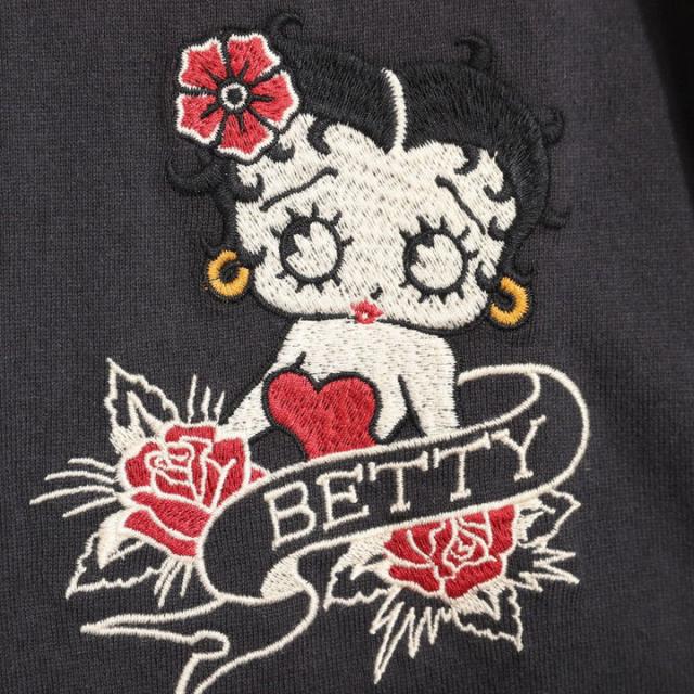 BETTY BOOP×Ed Hardy ロンTEE (BED-2508) 【送料無料】ベティブープ