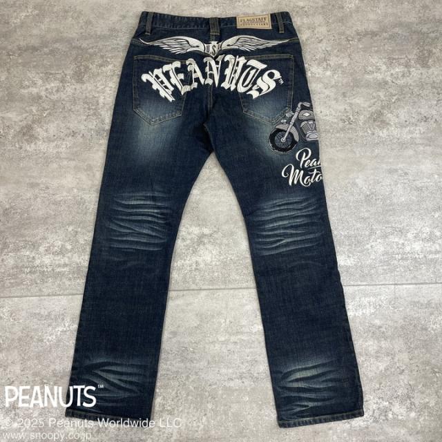 FLAG STAFF SNOOPY コラボ デニムパンツ (453100) 【送料無料