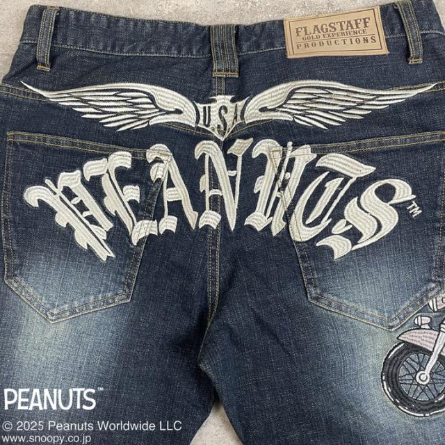 FLAG STAFF SNOOPY コラボ デニムパンツ (453100) 【送料無料