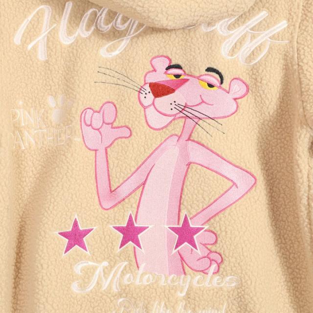 在庫限りセール SALE 50%off FLAG STAFF ピンクパンサー 刺繍 フリース