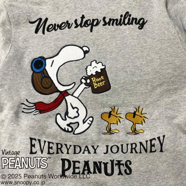 FLAG STAFF SNOOPY コラボ PEANUTS ROOT BEER パーカー (461012 
