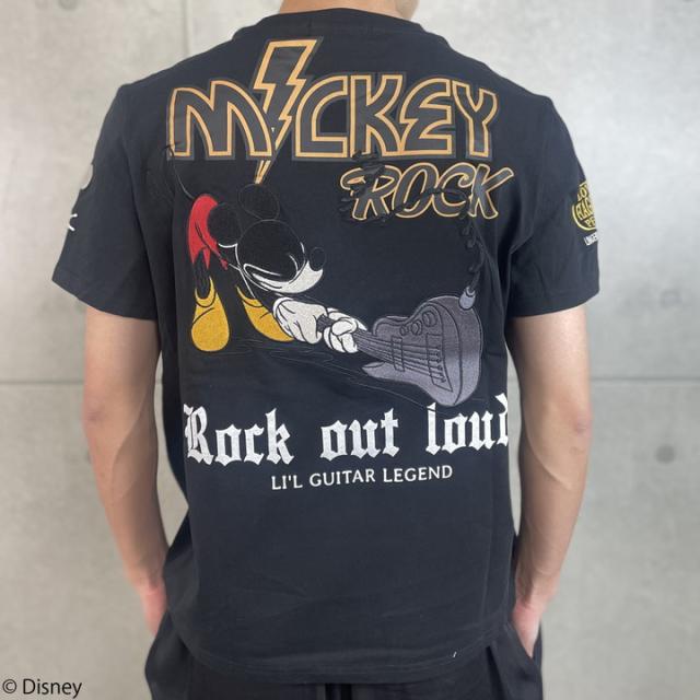 FLAG STAFF ミッキーマウス 半袖 Tシャツ (452510) 【送料無料】フラッグスタッフ MICKEY MOUSE 刺繍