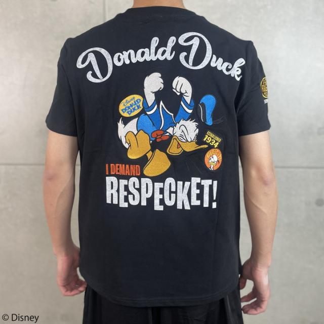 FLAG STAFF ミッキーマウス 半袖 Tシャツ (452512) 【送料無料】フラッグスタッフ MICKEY MOUSE 刺繍