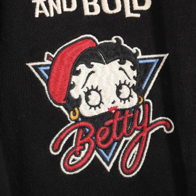 BETTY BOOP FULL-ZIP パーカー (BBN-2519) 【送料無料】ベティブープ