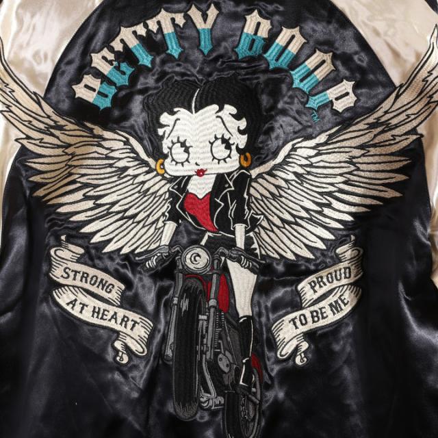 BETTY BOOP リバーシブルスカジャン (BBN-2609) 【送料無料