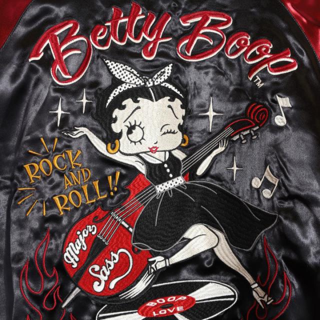 BETTY BOOP リバーシブルスカジャン (BBN-2609) 【送料無料