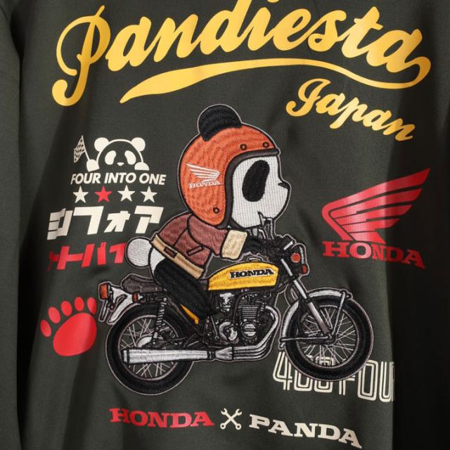 HONDA×PANDIESTA CB400FOUR バイカースタイルジャージー (595505) 【送料無料】パンディエスタ ホンダ 刺繍_8