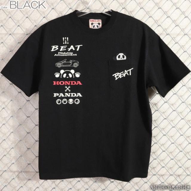 HONDA×PANDIESTA BEAT ネオンサイン 半袖Tシャツ (585508) 【送料無料