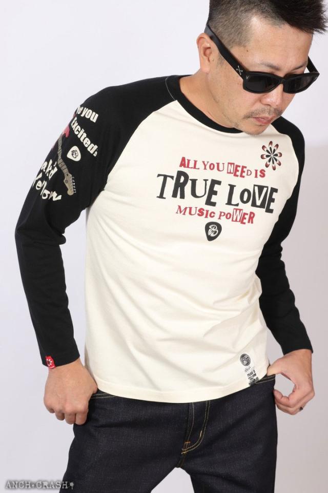 PEAK'D YELLOW ギター姉御 ロンT (PYLT-243)【送料無料】長袖 Tシャツ ロングTシャツ ピークドイエロー エフ商会の通販は PEAK'D YELLOW ギター姉御 ロンT (PYLT-243)【送料無料】長袖 Tシャツ ロングTシャツ ピークドイエロー エフ商会の通販は