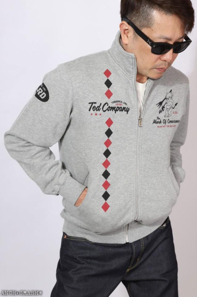 TEDMAN ZIP UP スウェット (TDSZ-153) 【送料無料】エフ商会 テッドマン_10