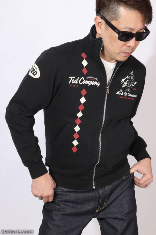 TEDMAN ZIP UP スウェット (TDSZ-153) 【送料無料】エフ商会 テッドマン_1