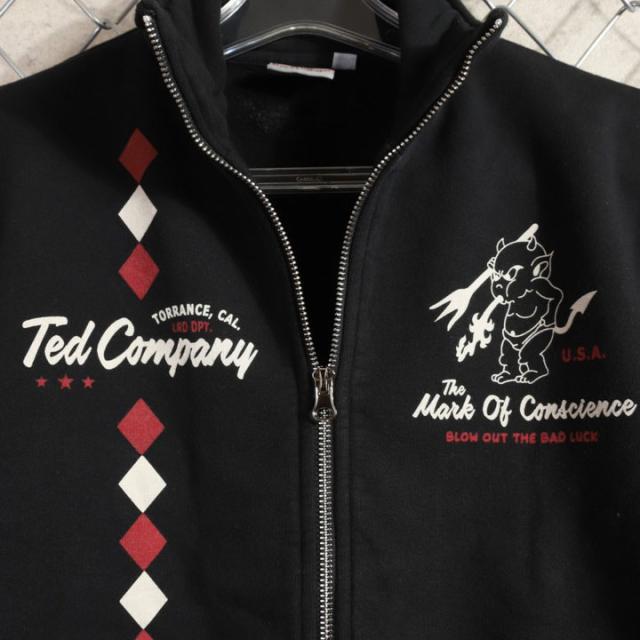 TEDMAN ZIP UP スウェット (TDSZ-153) 【送料無料】エフ商会 テッドマン_4