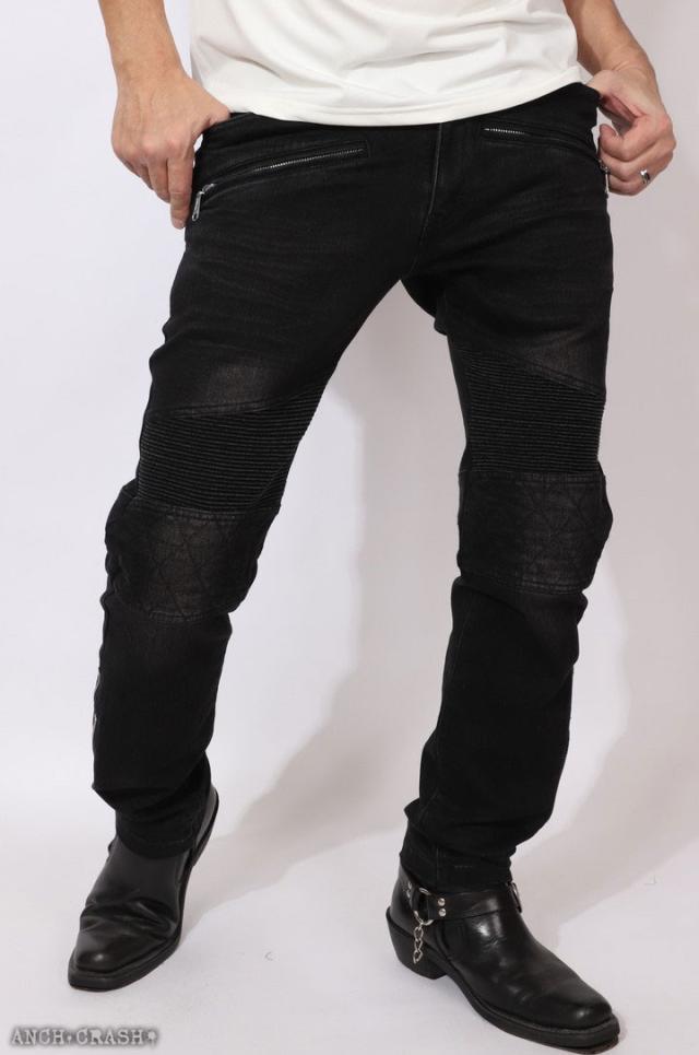 VANSON バンソン バイカーズパンツ(NVBL-2303)ボトムス 刺繍 ライディングパンツ VANSON バンソン バイカーズパンツ(NVBL-2303)ボトムス 刺繍