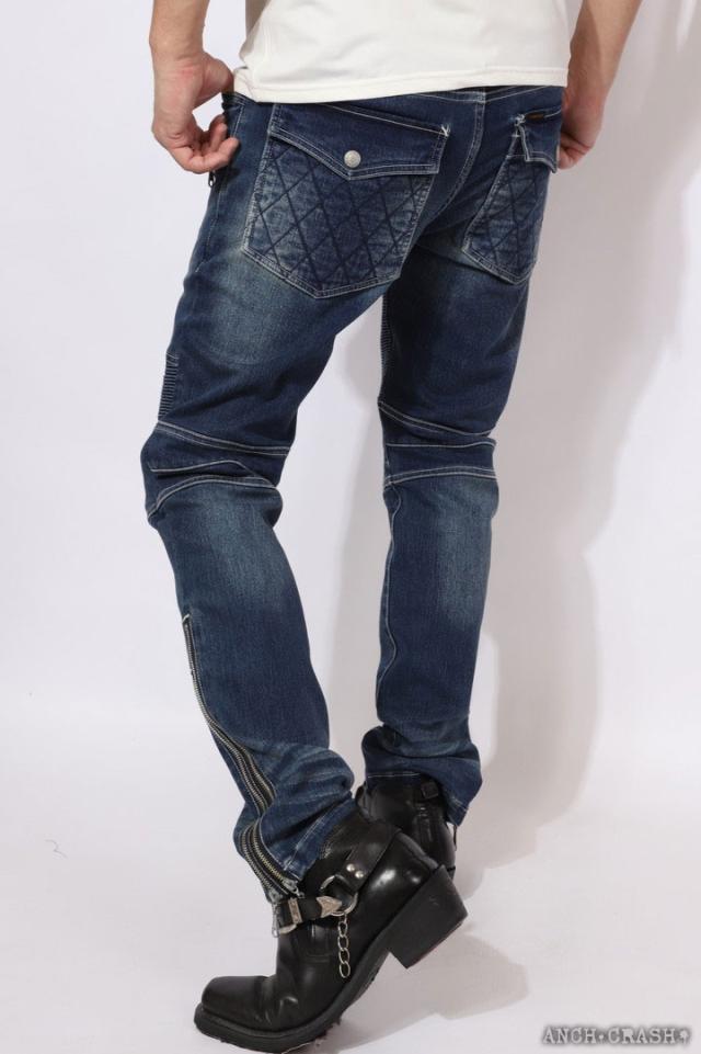 VANSON バンソン バイカーズパンツ(NVBL-2303)ボトムス 刺繍