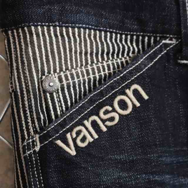 三太郎の日P増量!】VANSON バンソン ウィングスター ロゴ刺繍 デニム