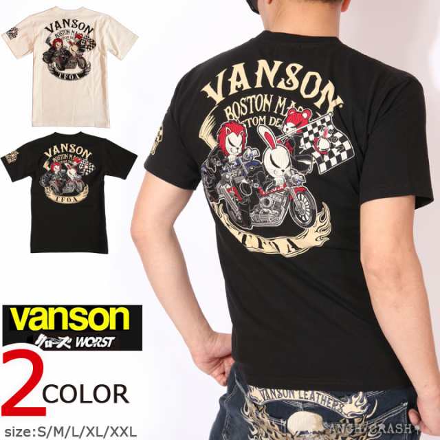 Vanson クローズ Worst デスラビット Racers 半袖 Tシャツ Crv 914 刺繍 バンソン Crows ワースト の通販はau Pay マーケット 4400円以上のご注文で送料無料 Anch Crashアンククラッシュ