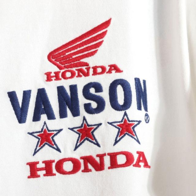 VANSON HONDA 半袖TEE (HRV-2508) 【送料無料】バンソン ホンダ 半袖T