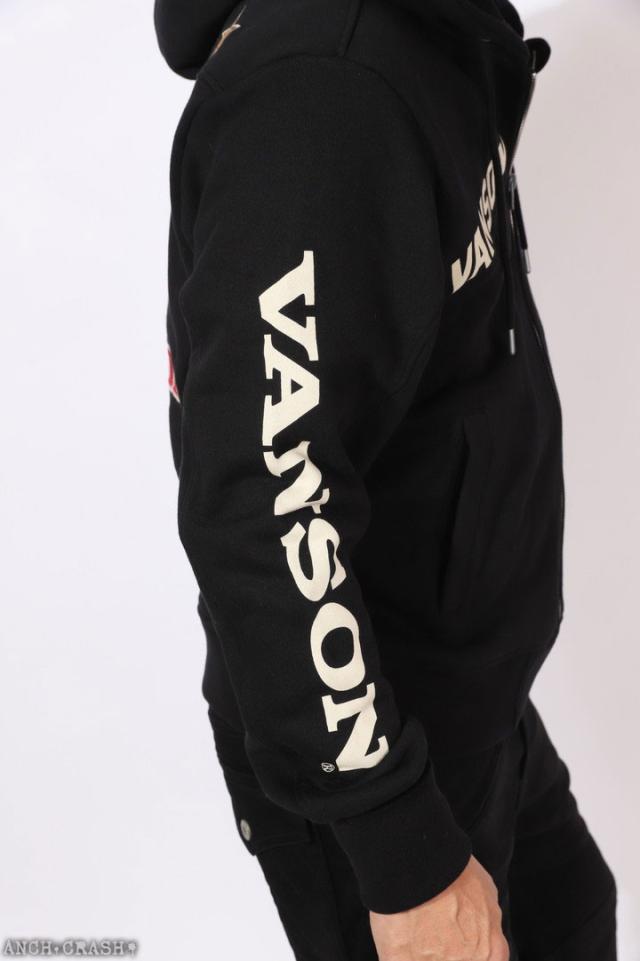 VANSON HONDA フルZIP パーカー (HRV-2515) 【送料無料】バンソン ホンダ 刺繍_18