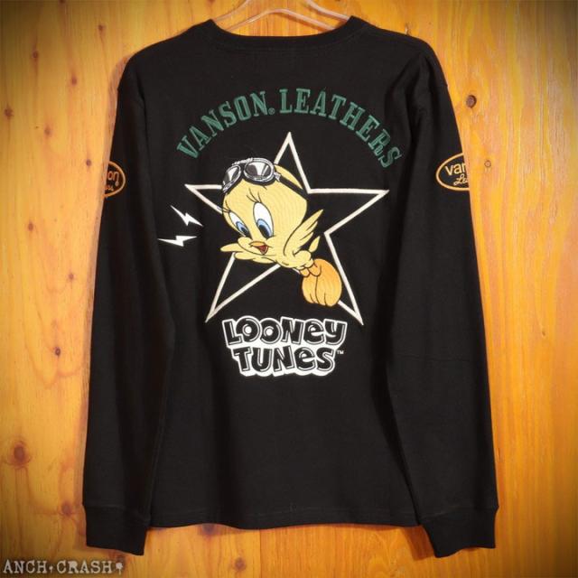 VANSON ルーニー・テューンズ コラボ ロンTEE (LTV-2508) 【送料無料