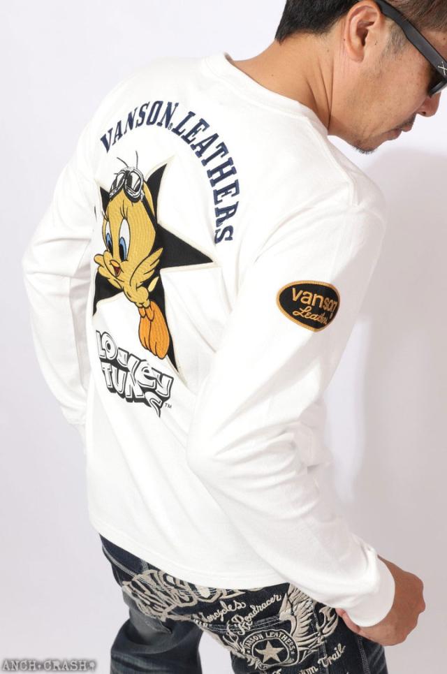 VANSON ルーニー・テューンズ コラボ ロンTEE (LTV-2508) 【送料無料