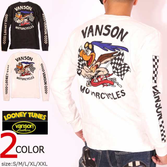 Vanson ルーニー テューンズ コラボ Road Runner Coyote ヘンリー