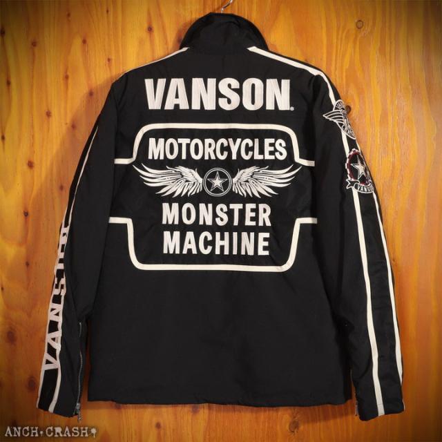 VANSON バンソン ナイロンジャケット(NVJK-2207)刺繍