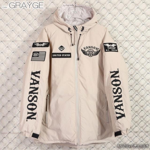 VANSON バンソン モンスタージャケット NVJK-2307 刺繍 高機能中綿使用